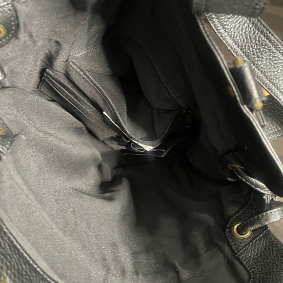 Pursuits - Multi Leather and Suede Patchwork Shoulder bag - Picture 4 of 5